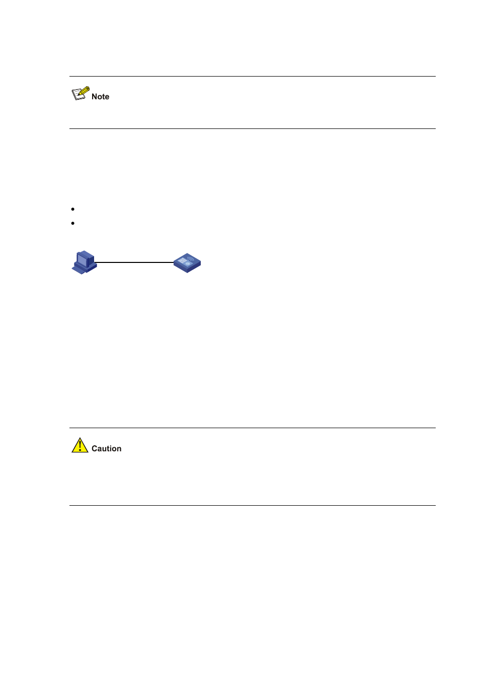 Outputting log information to the console, Network requirements, Configuration procedure | H3C Technologies H3C WX6000 Series Access Controllers User Manual | Page 134 / 179