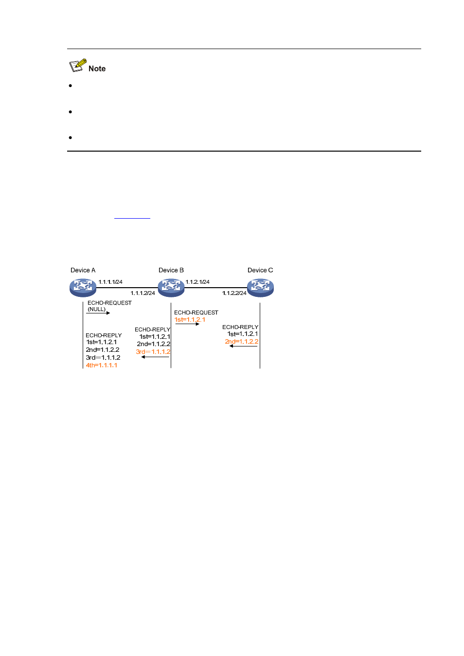 Ping configuration example, Network requirements, Configuration procedure | H3C Technologies H3C WX6000 Series Access Controllers User Manual | Page 62 / 179