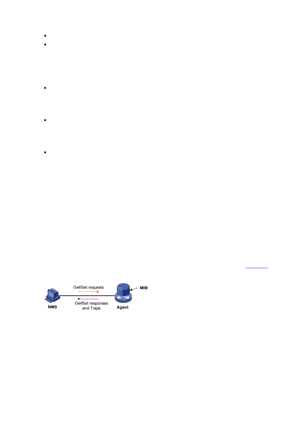 Snmp protocol versions, Mib overview | H3C Technologies H3C WX6000 Series Access Controllers User Manual | Page 94 / 179