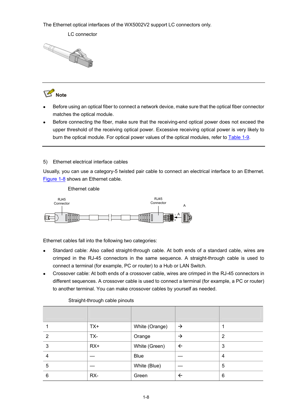 H3C Technologies H3C WX5000 Series Access Controllers User Manual | Page 14 / 85