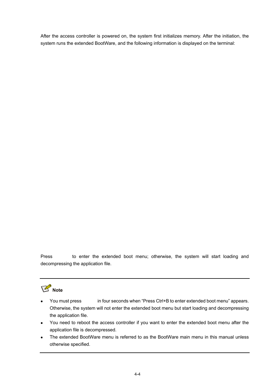 Powering on the access controller | H3C Technologies H3C WX5000 Series Access Controllers User Manual | Page 39 / 85