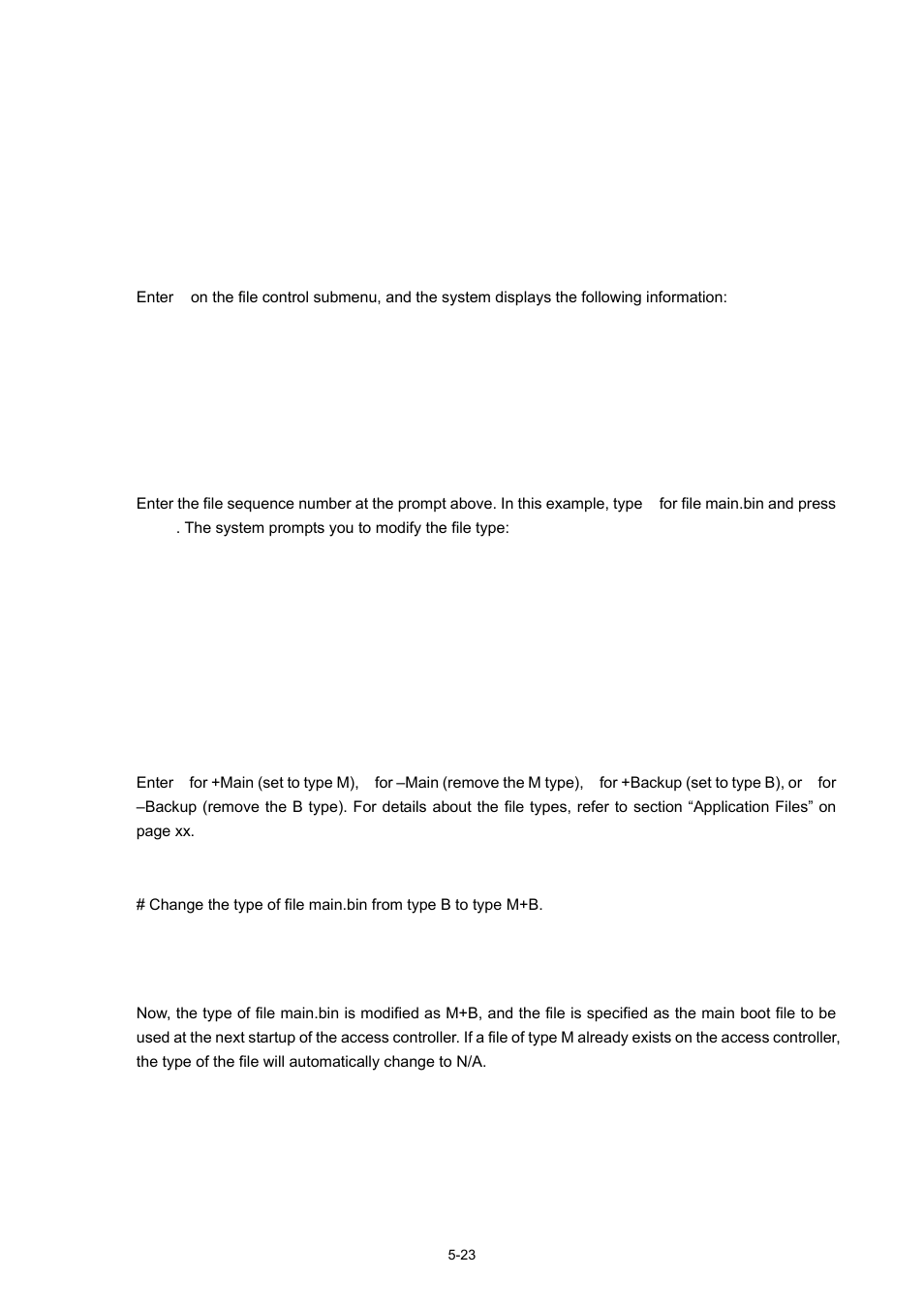 Setting an application file type, Using the bootware menu, Using the cli | H3C Technologies H3C WX5000 Series Access Controllers User Manual | Page 63 / 85