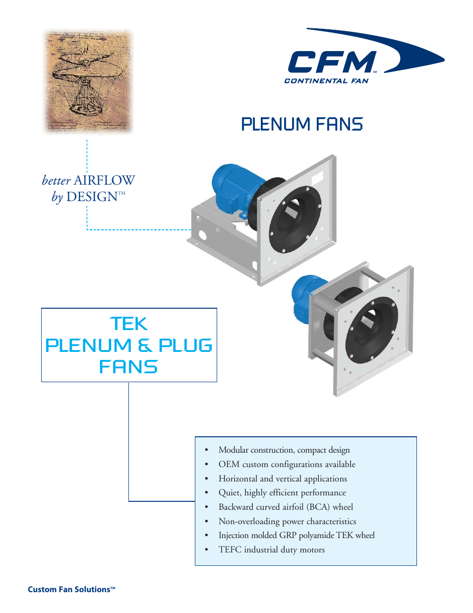 CFM TEK450H-H4 User Manual | 4 pages