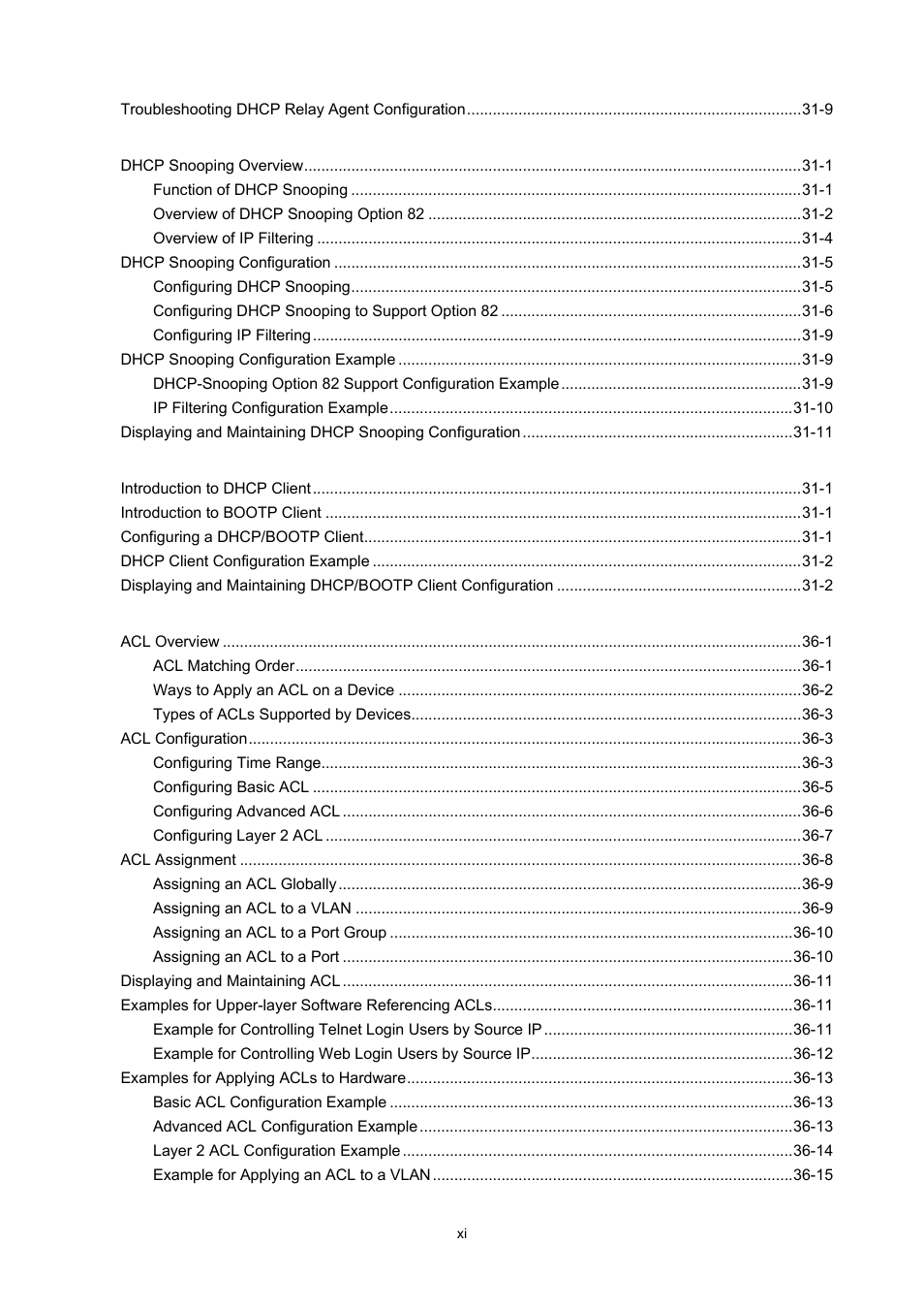 H3C Technologies H3C WX3000 Series Unified Switches User Manual | Page 16 / 686