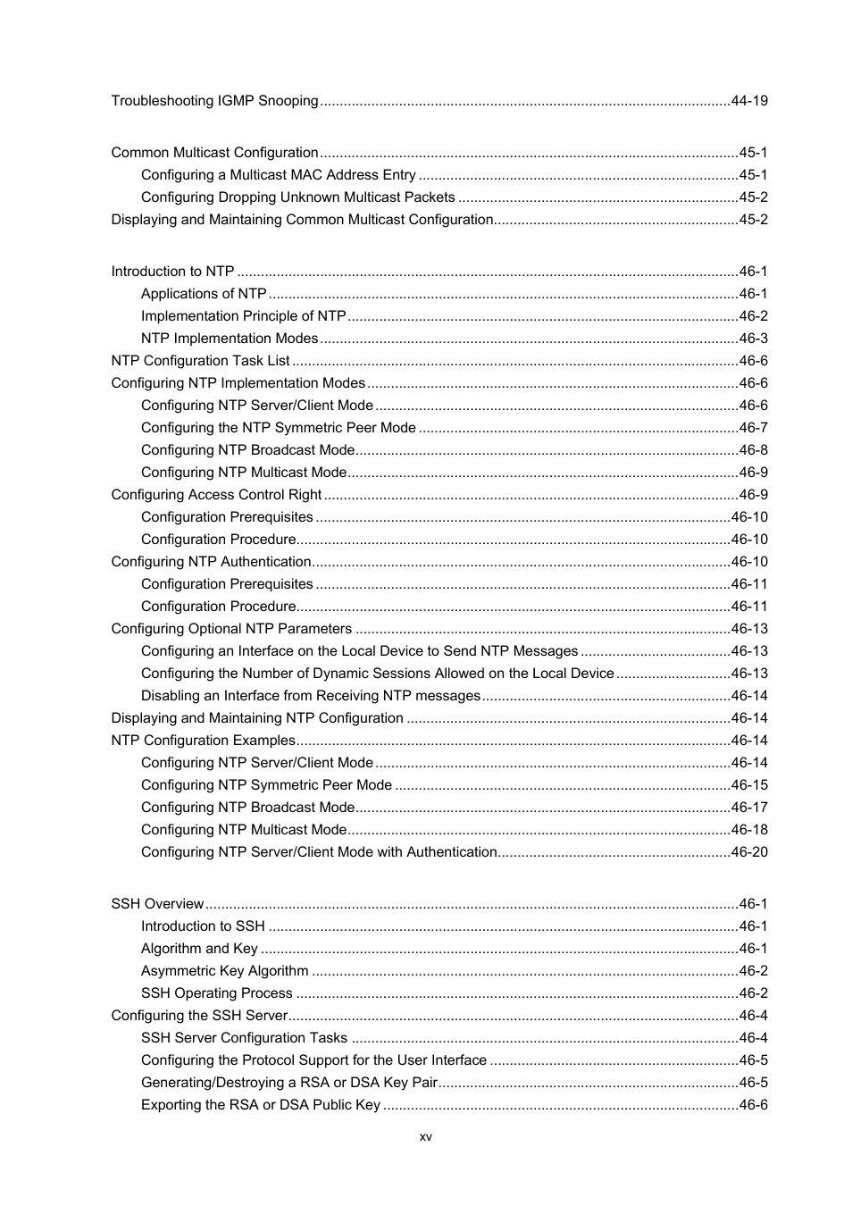 H3C Technologies H3C WX3000 Series Unified Switches User Manual | Page 20 / 686