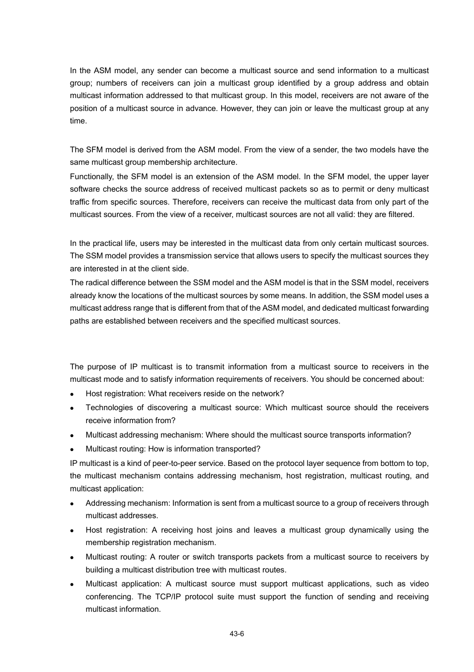 Multicast architecture | H3C Technologies H3C WX3000 Series Unified Switches User Manual | Page 423 / 686