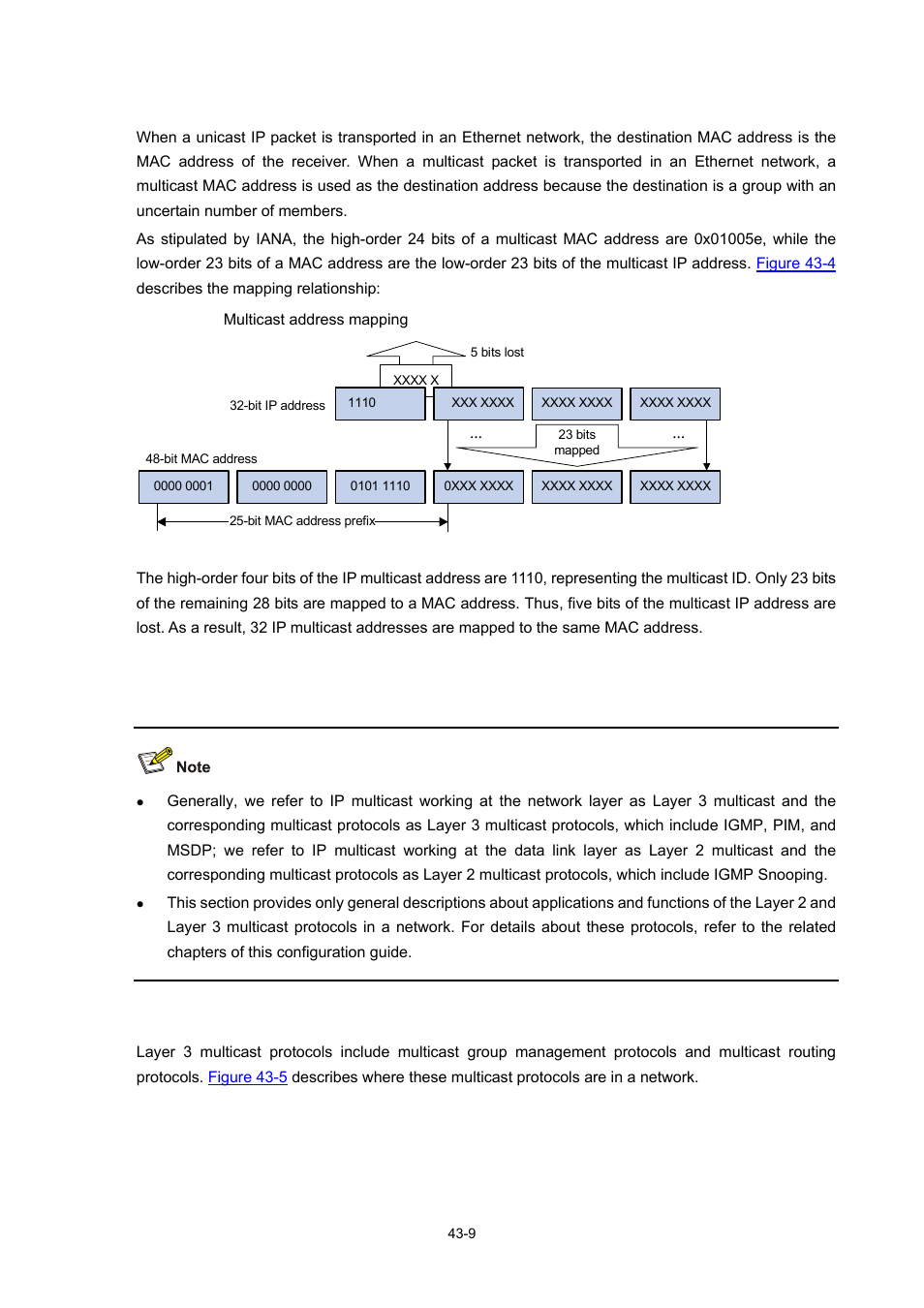 Multicast protocols | H3C Technologies H3C WX3000 Series Unified Switches User Manual | Page 426 / 686