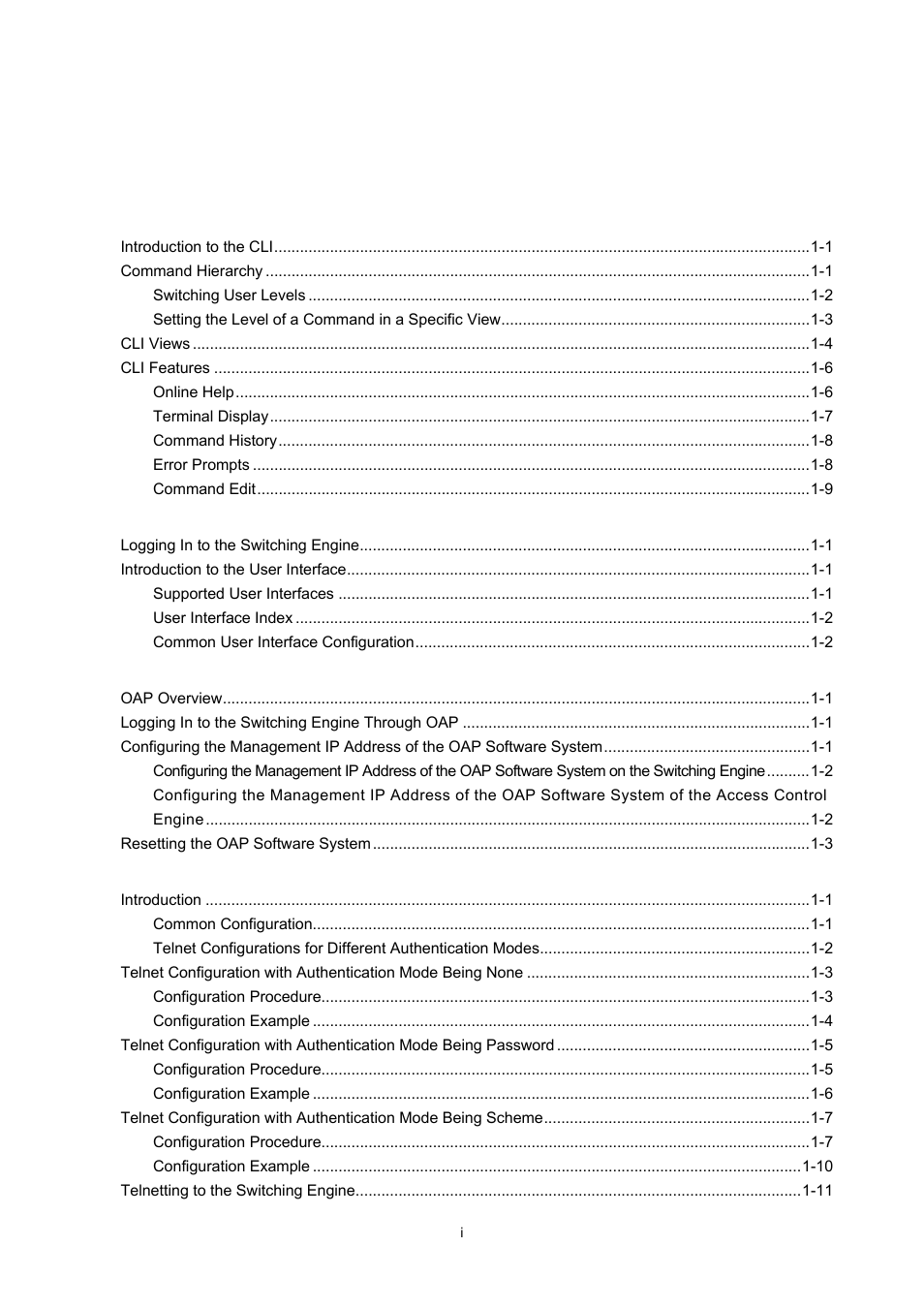 H3C Technologies H3C WX3000 Series Unified Switches User Manual | Page 6 / 686