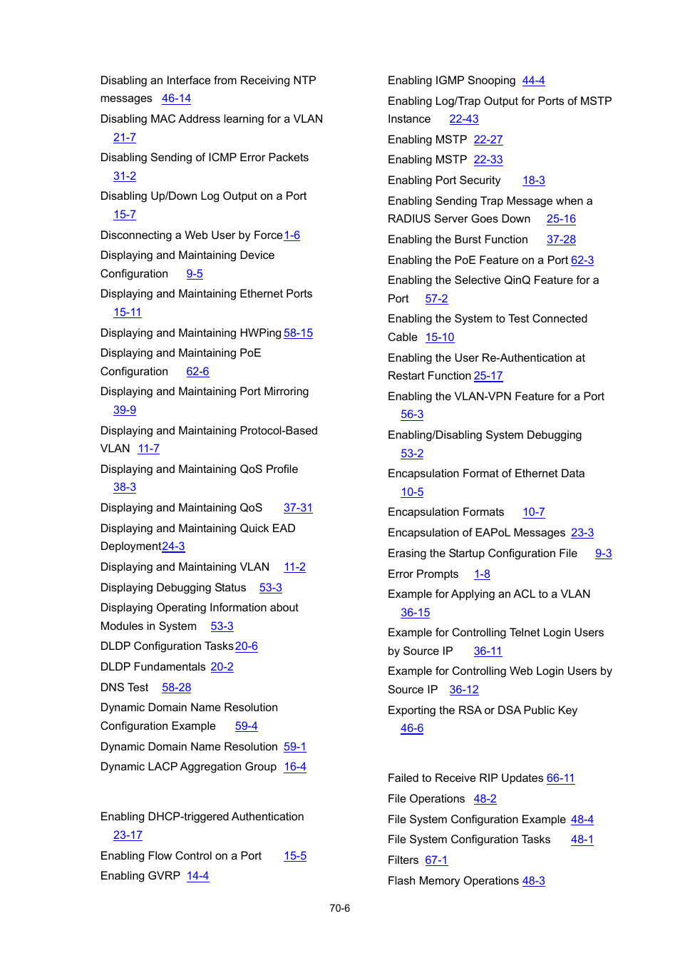 H3C Technologies H3C WX3000 Series Unified Switches User Manual | Page 681 / 686