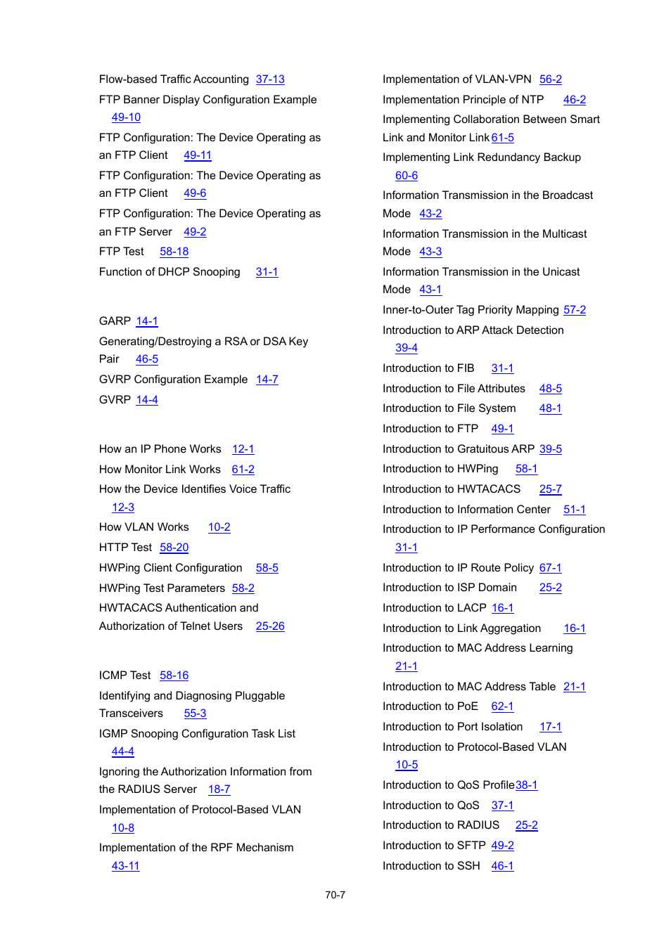 H3C Technologies H3C WX3000 Series Unified Switches User Manual | Page 682 / 686