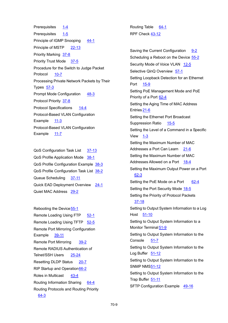 H3C Technologies H3C WX3000 Series Unified Switches User Manual | Page 684 / 686