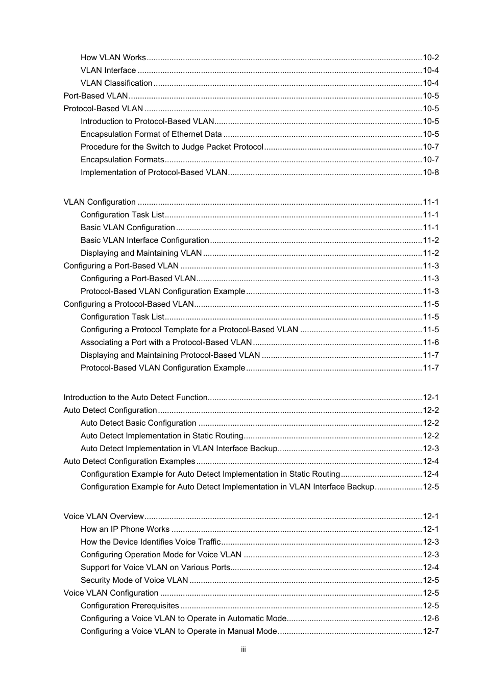 H3C Technologies H3C WX3000 Series Unified Switches User Manual | Page 8 / 686