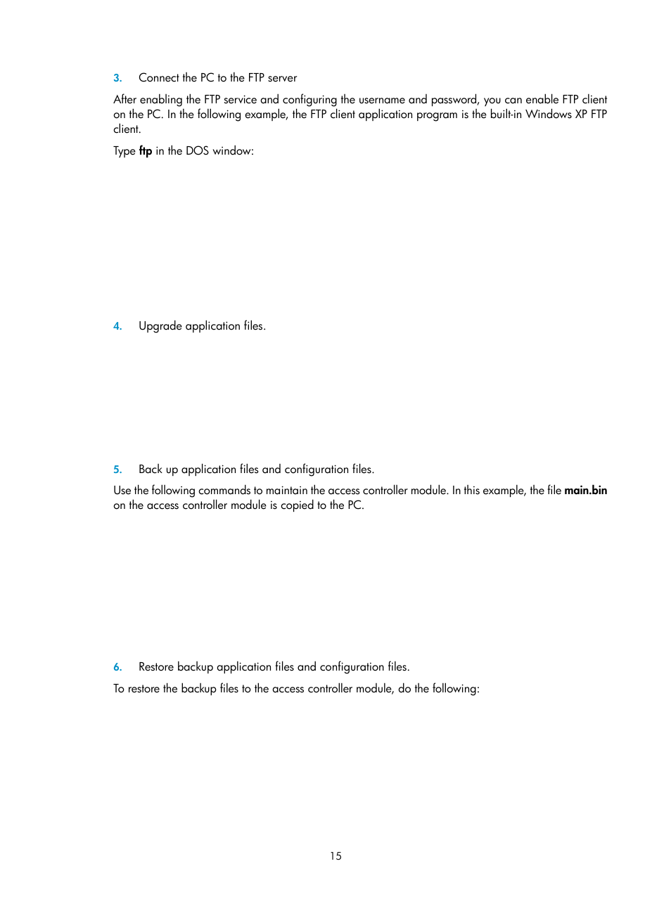 H3C Technologies H3C LSWM1WCM10 Access Controller Module User Manual | Page 22 / 50