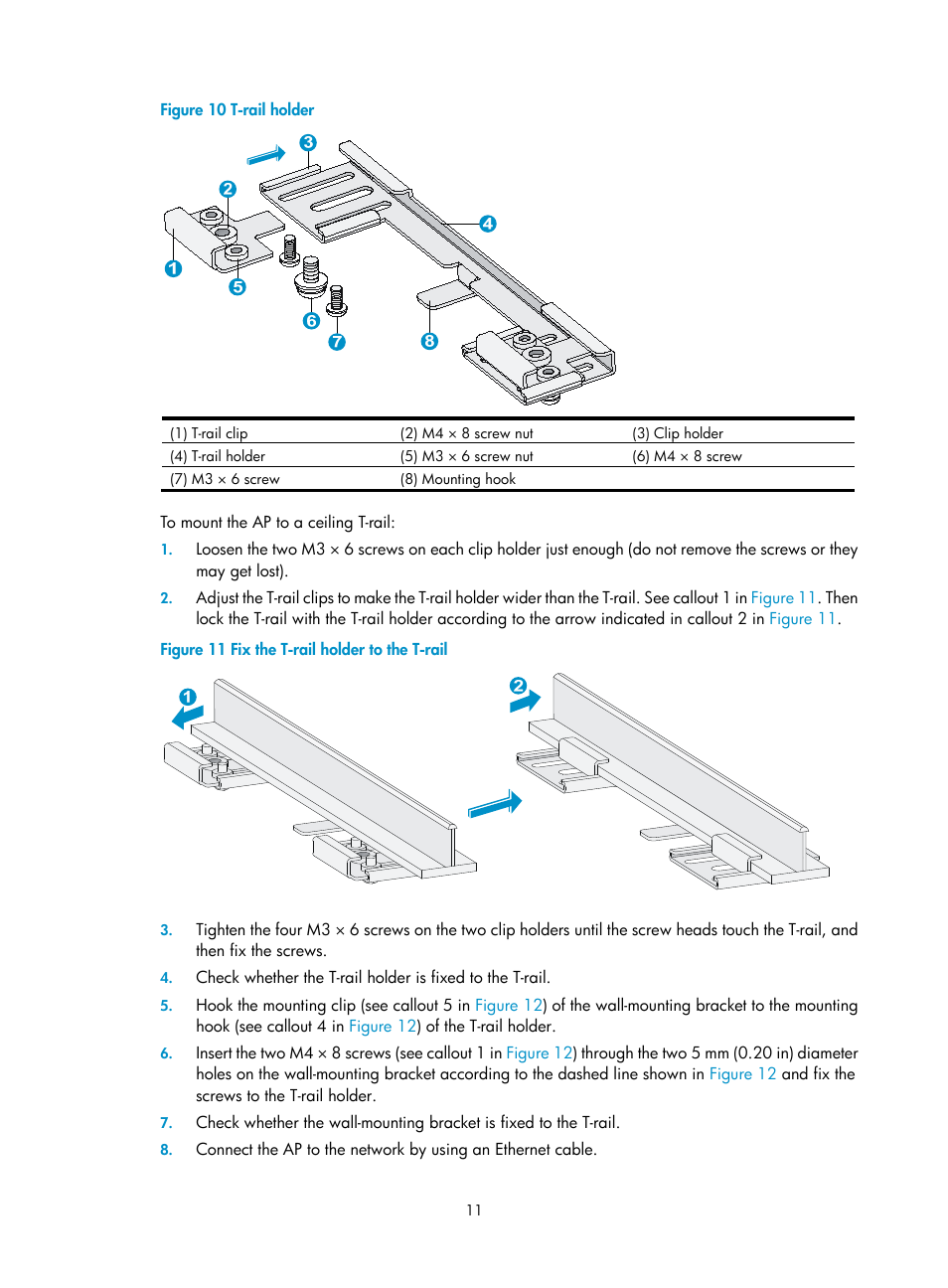 H3C Technologies H3C WA3600 Series Access Points User Manual | Page 16 / 29