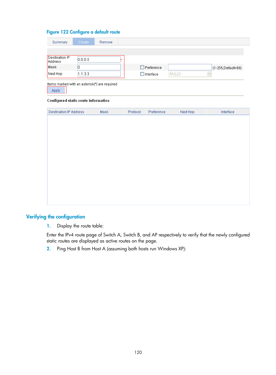 Verifying the configuration, Figure 122 | H3C Technologies H3C WA3600 Series Access Points User Manual | Page 133 / 447