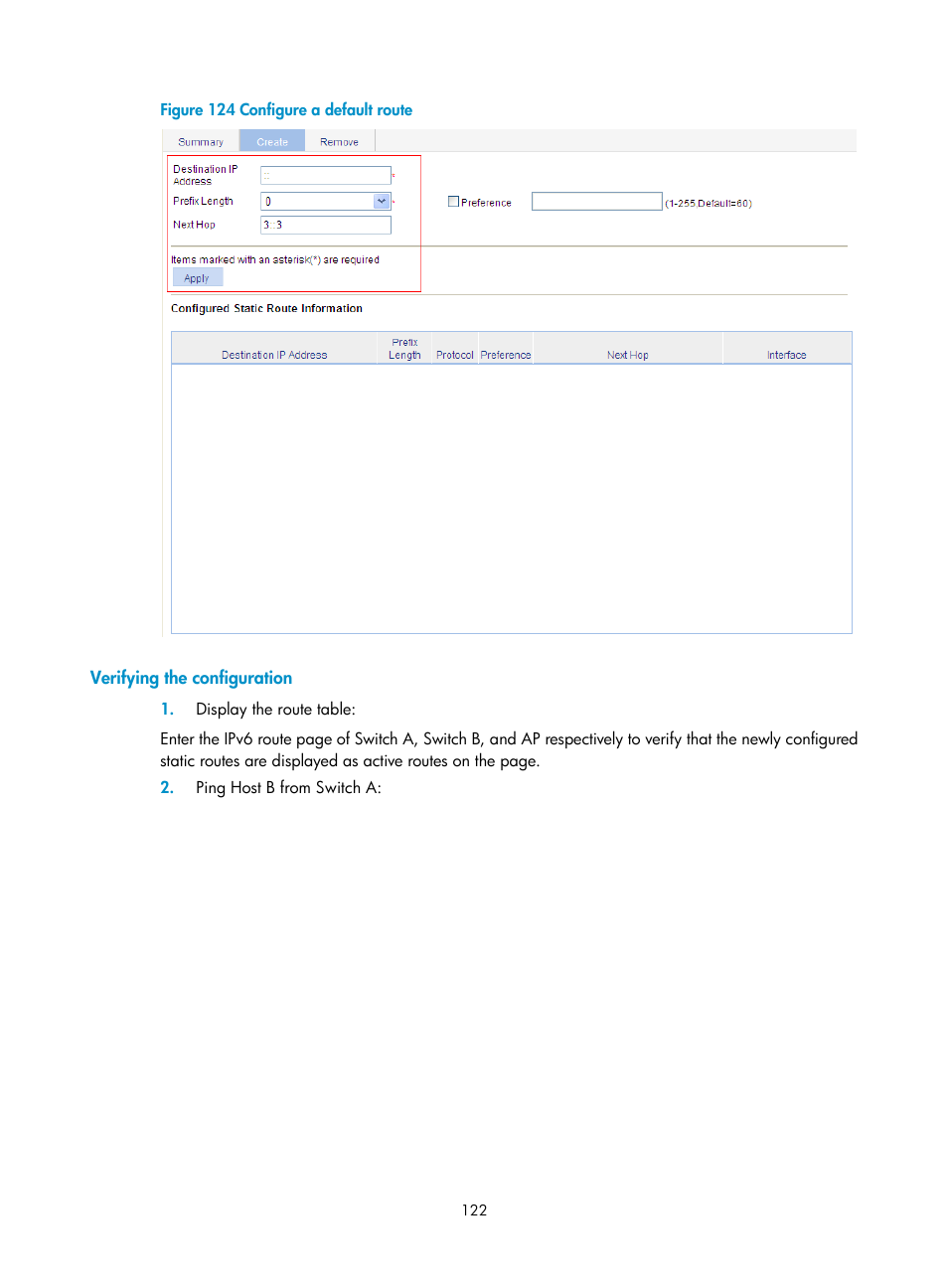 Verifying the configuration, Figure 124 | H3C Technologies H3C WA3600 Series Access Points User Manual | Page 135 / 447