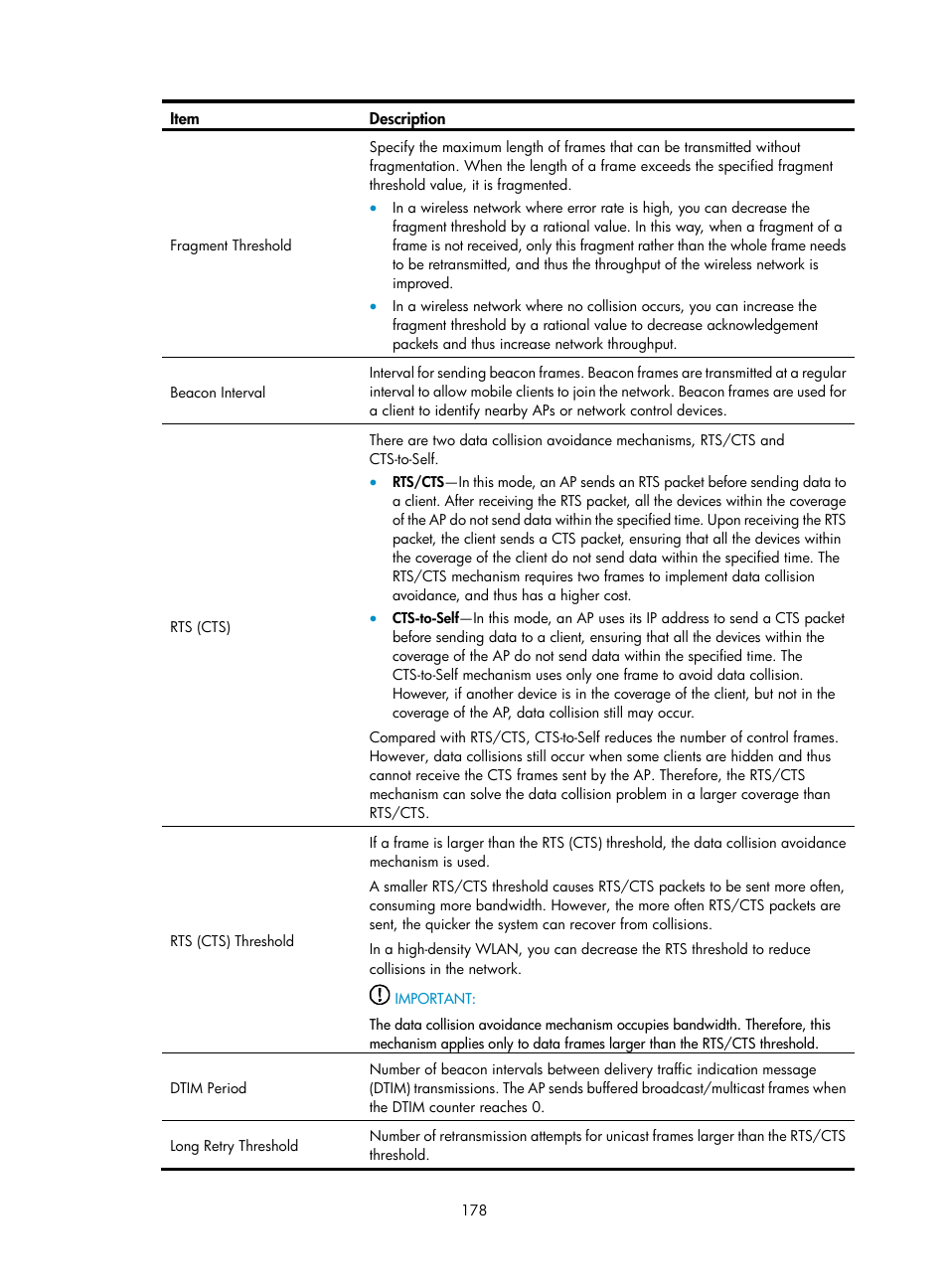 H3C Technologies H3C WA3600 Series Access Points User Manual | Page 191 / 447