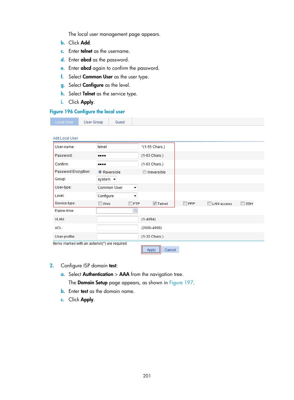 H3C Technologies H3C WA3600 Series Access Points User Manual | Page 214 / 447