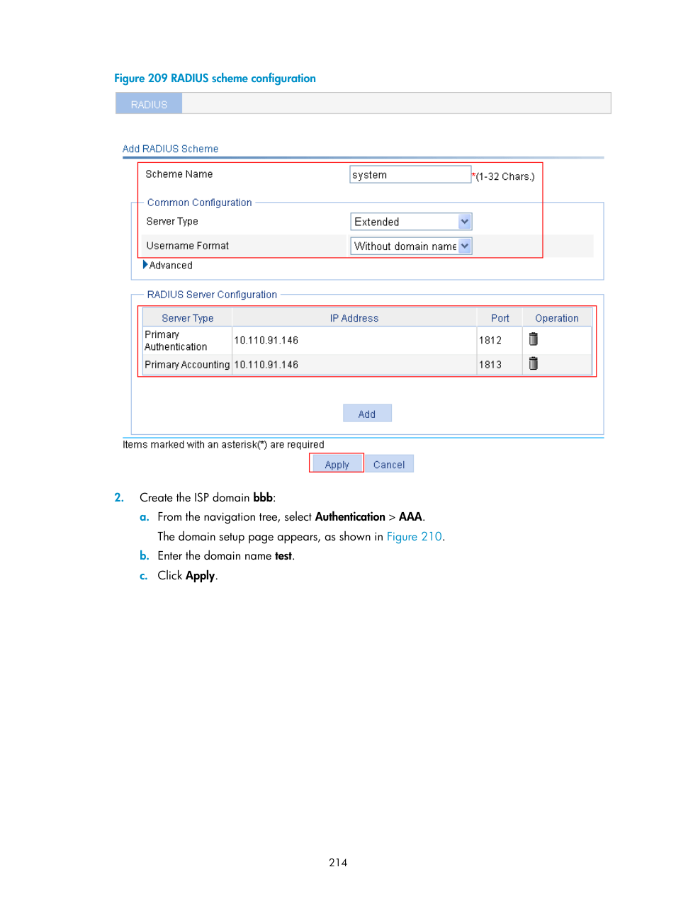 N in, Figure 209 | H3C Technologies H3C WA3600 Series Access Points User Manual | Page 227 / 447