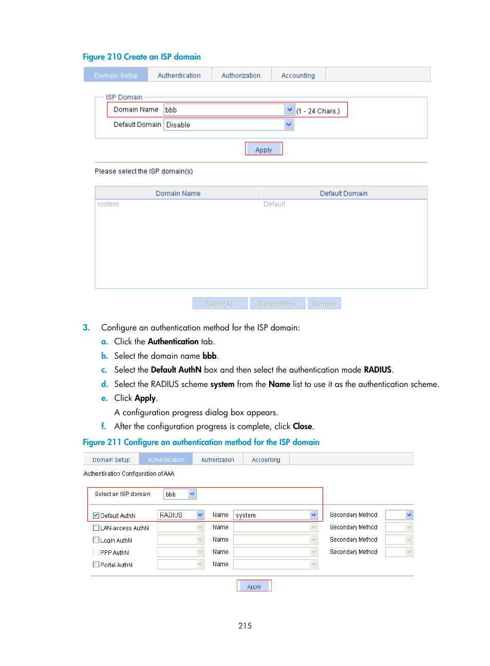 H3C Technologies H3C WA3600 Series Access Points User Manual | Page 228 / 447