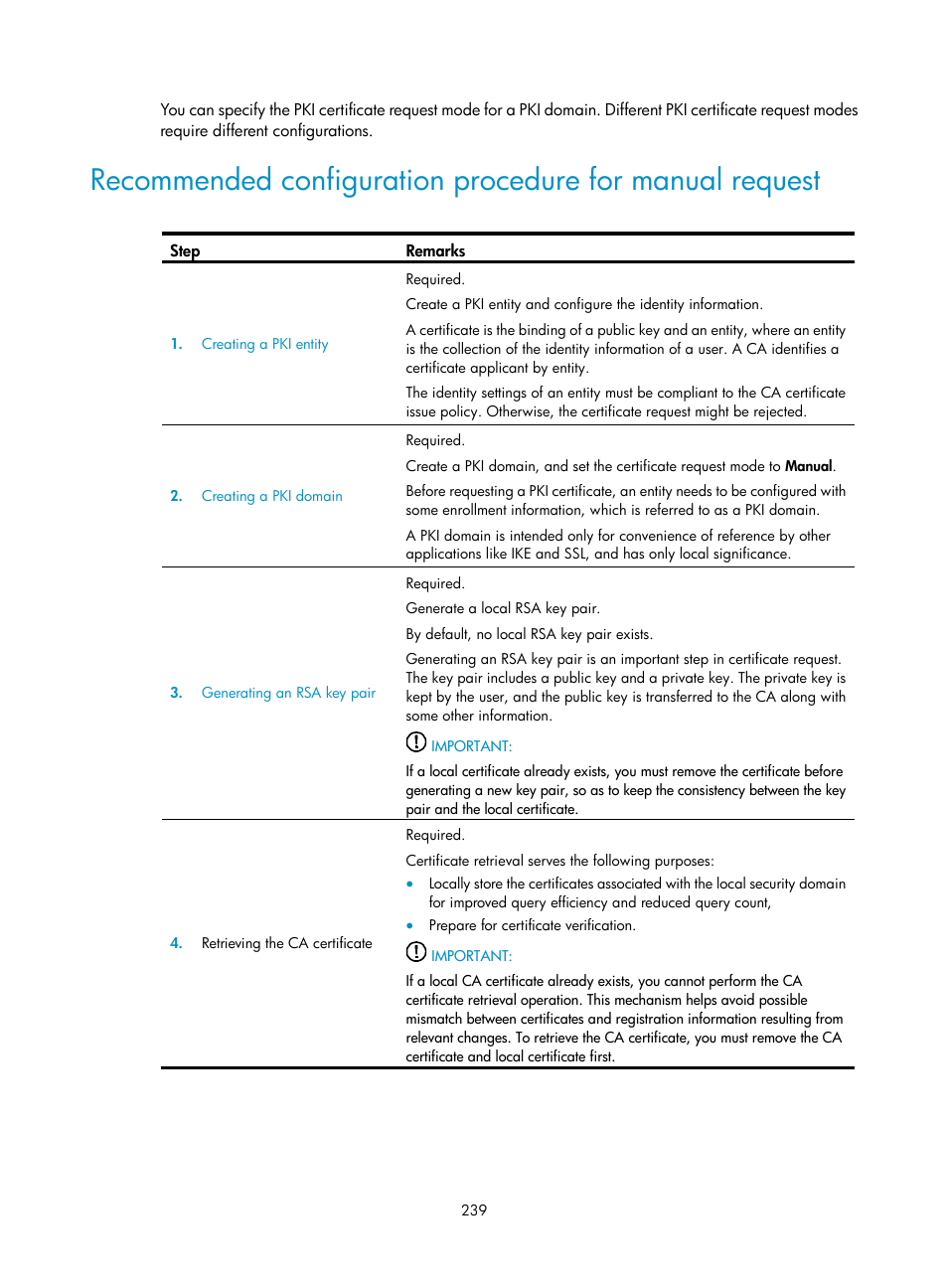 H3C Technologies H3C WA3600 Series Access Points User Manual | Page 252 / 447