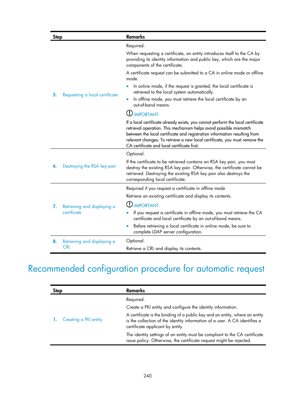 H3C Technologies H3C WA3600 Series Access Points User Manual | Page 253 / 447