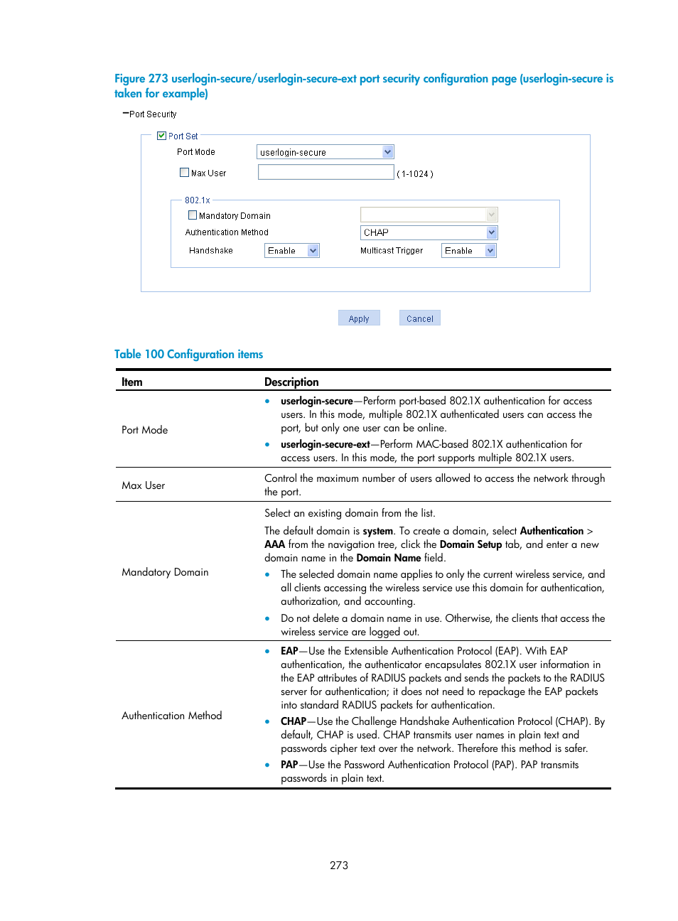 H3C Technologies H3C WA3600 Series Access Points User Manual | Page 286 / 447