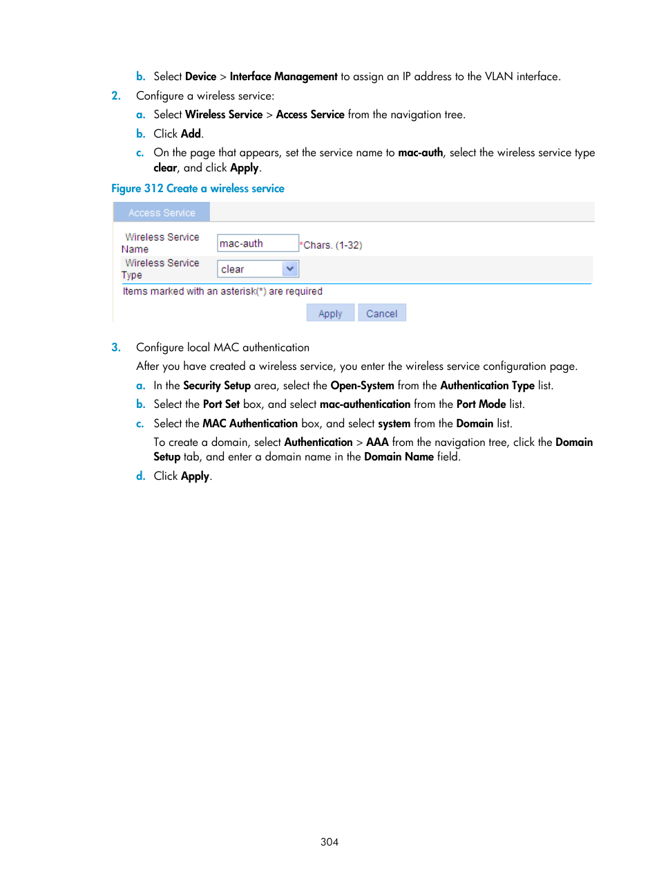 H3C Technologies H3C WA3600 Series Access Points User Manual | Page 317 / 447