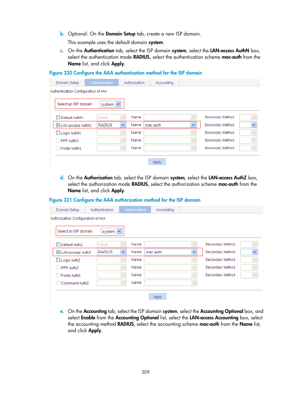 H3C Technologies H3C WA3600 Series Access Points User Manual | Page 322 / 447