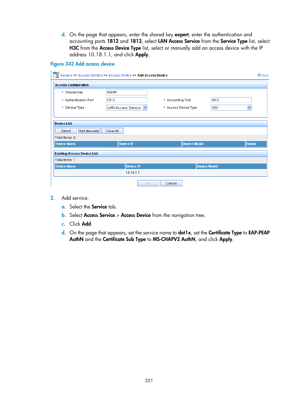 H3C Technologies H3C WA3600 Series Access Points User Manual | Page 334 / 447