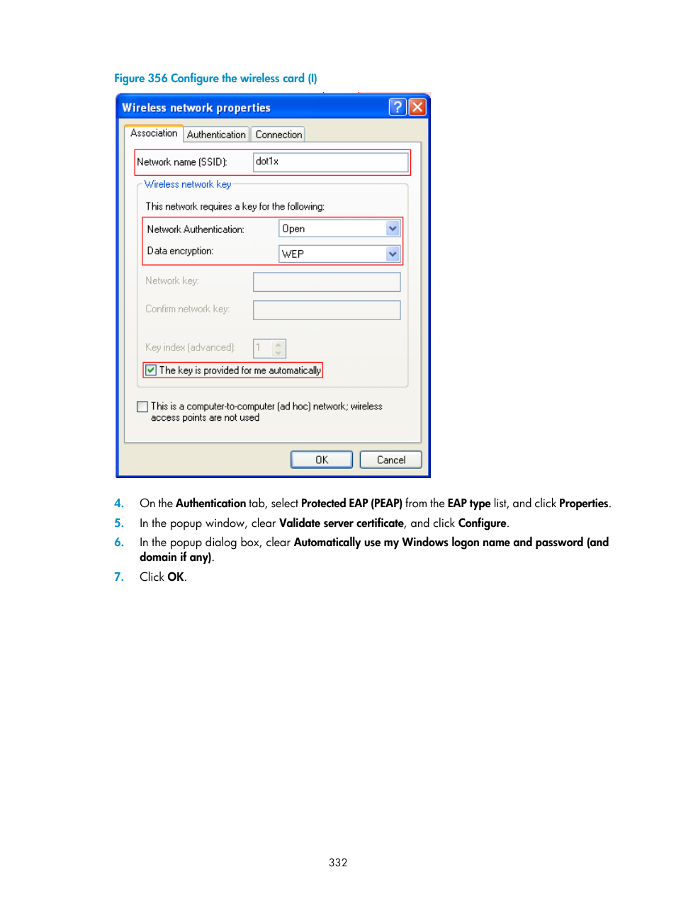 H3C Technologies H3C WA3600 Series Access Points User Manual | Page 345 / 447