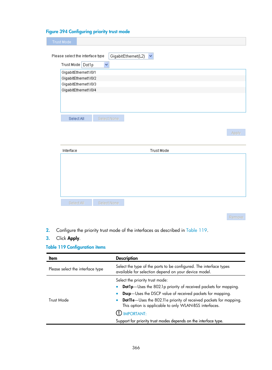 H3C Technologies H3C WA3600 Series Access Points User Manual | Page 379 / 447