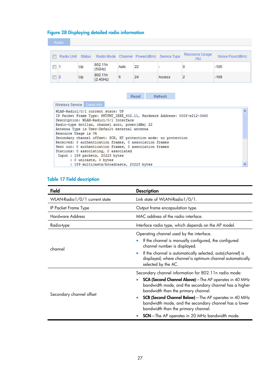 H3C Technologies H3C WA3600 Series Access Points User Manual | Page 40 / 447