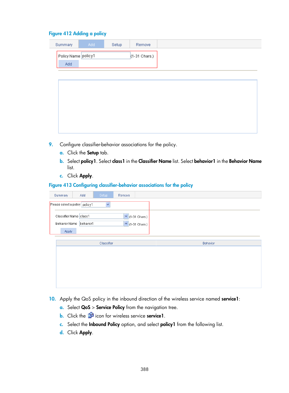 H3C Technologies H3C WA3600 Series Access Points User Manual | Page 401 / 447