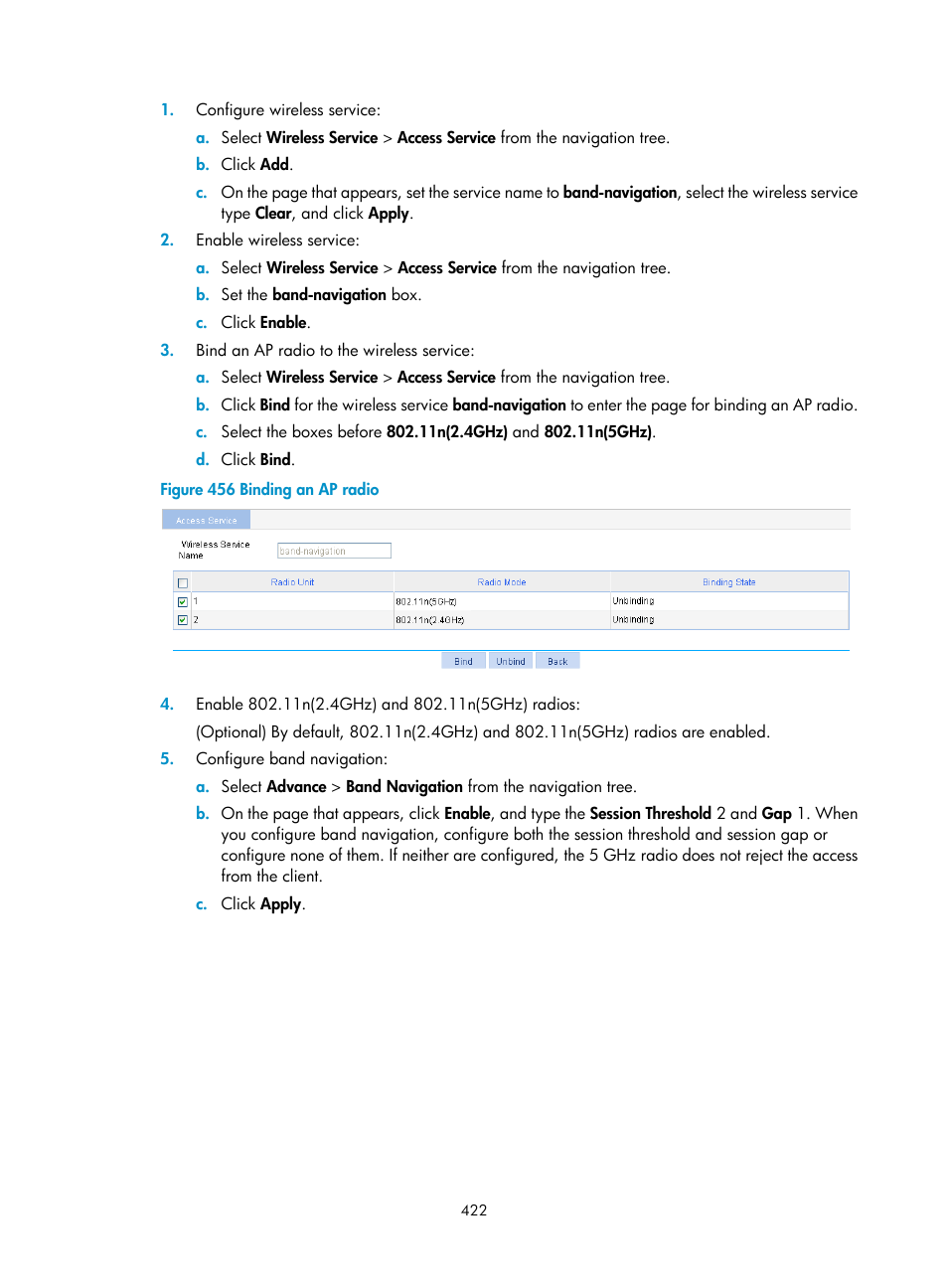 H3C Technologies H3C WA3600 Series Access Points User Manual | Page 435 / 447