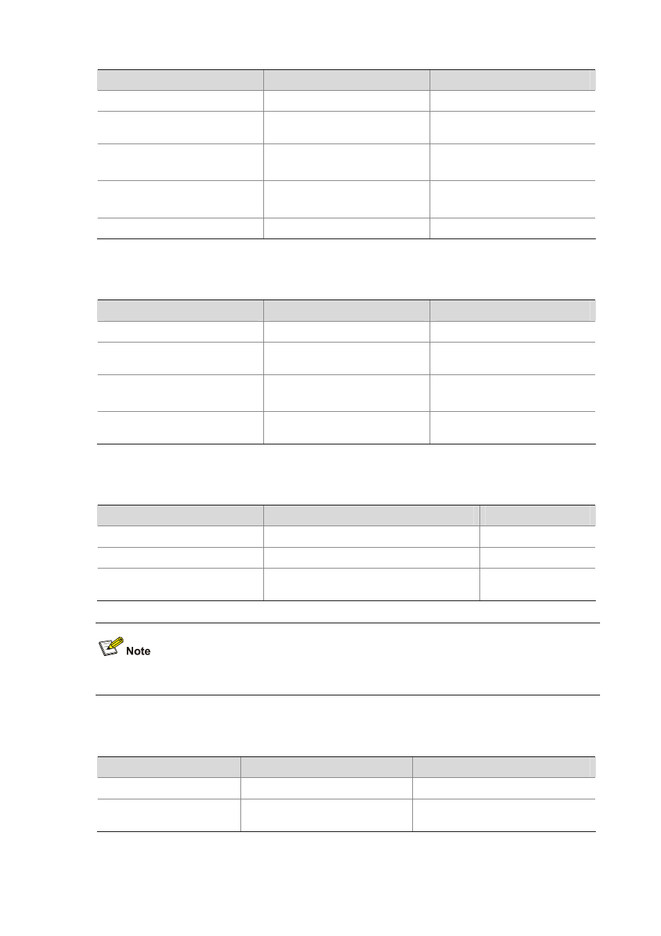 Configure 802.1x authentication, Configure mac authentication, Configure psk and mac authentication | H3C Technologies H3C WA2600 Series WLAN Access Points User Manual | Page 25 / 84