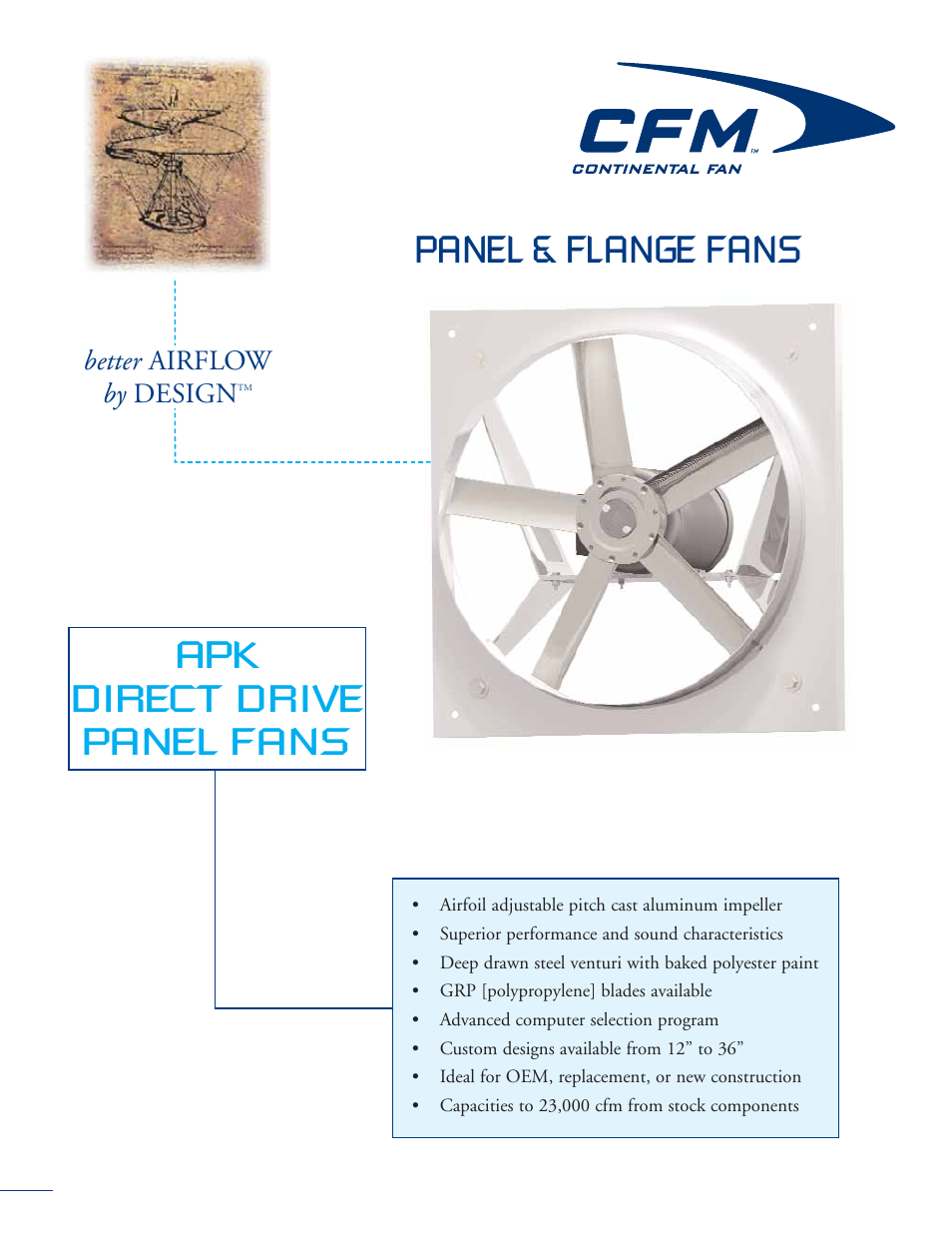 CFM APK-27 User Manual | 2 pages