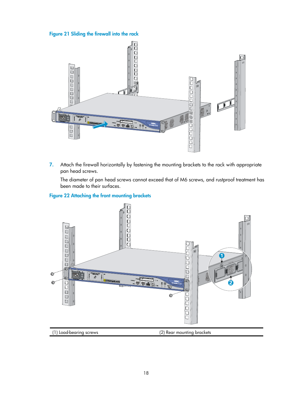 H3C Technologies H3C SecPath F1000-E User Manual | Page 26 / 95