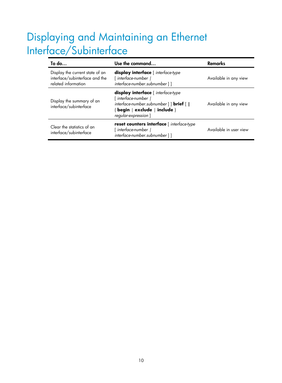 H3C Technologies H3C SecPath F1000-E User Manual | Page 11 / 57