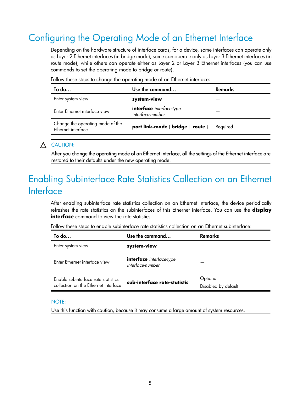 H3C Technologies H3C SecPath F1000-E User Manual | Page 6 / 57