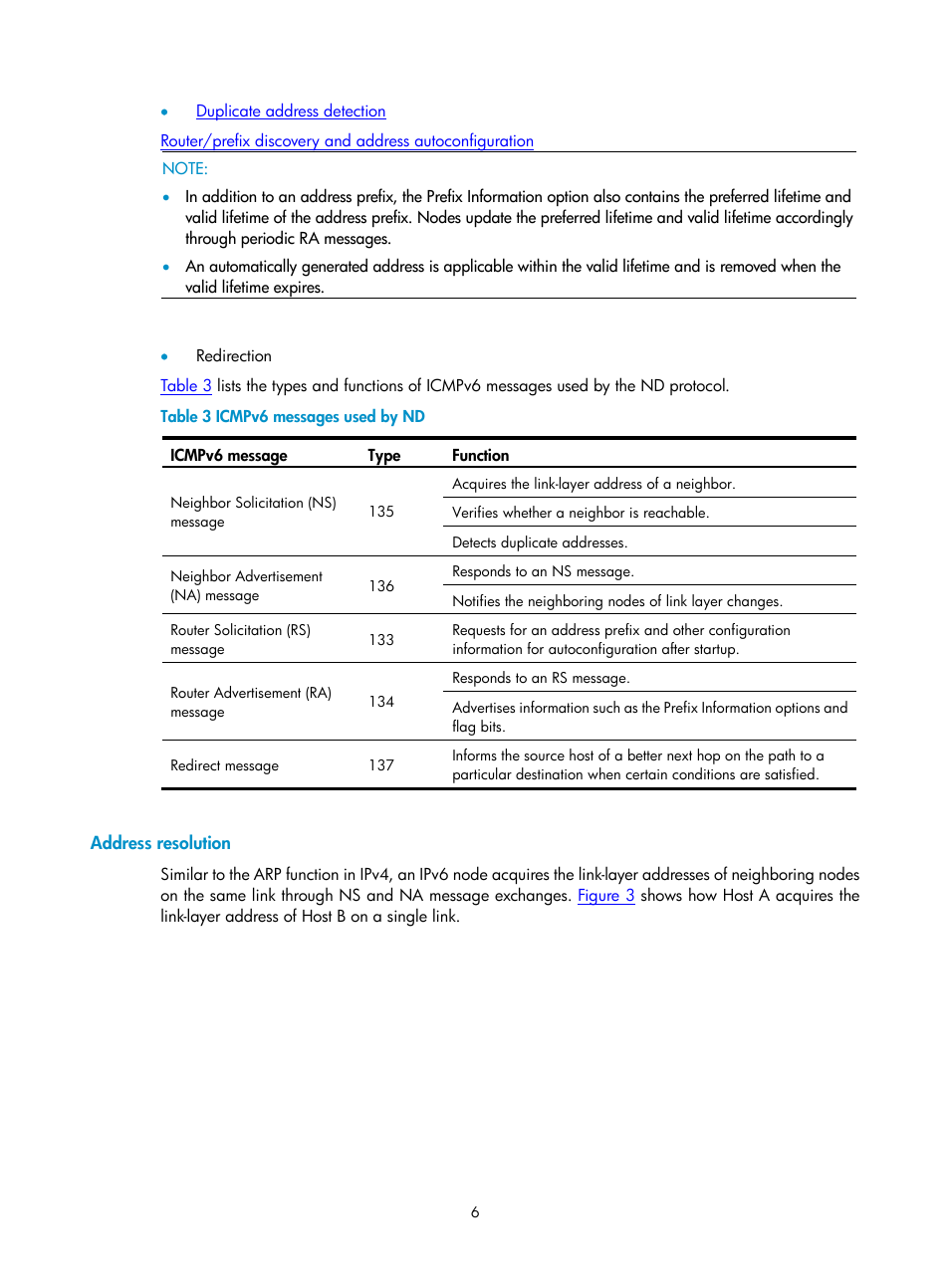 Address resolution | H3C Technologies H3C SecPath F1000-E User Manual | Page 106 / 198