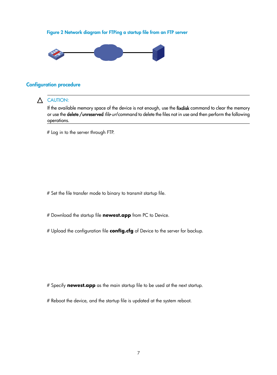 Configuration procedure, N in, Figure 2 | H3C Technologies H3C SecPath F1000-E User Manual | Page 137 / 198