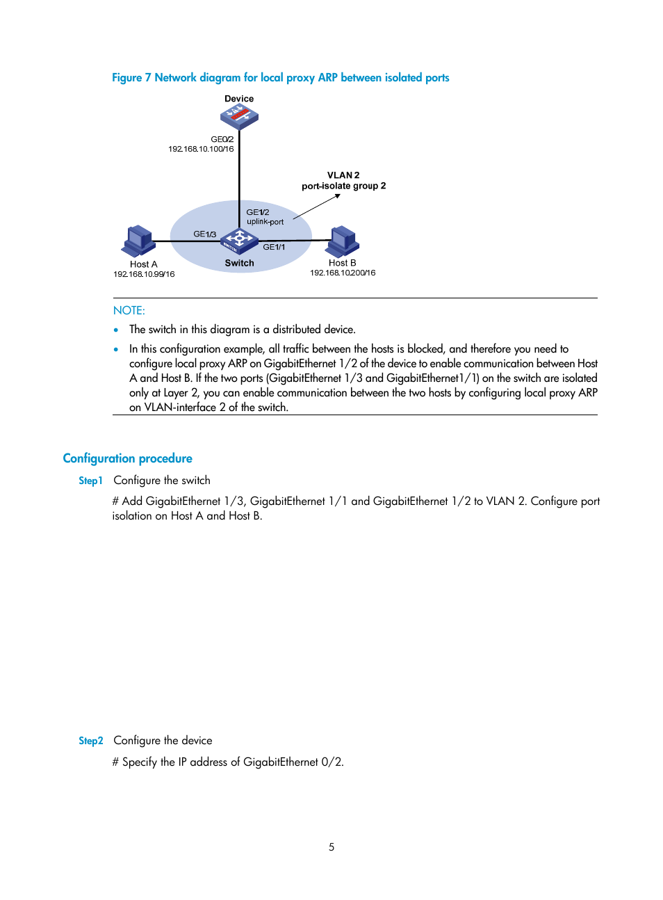 Configuration procedure | H3C Technologies H3C SecPath F1000-E User Manual | Page 17 / 198