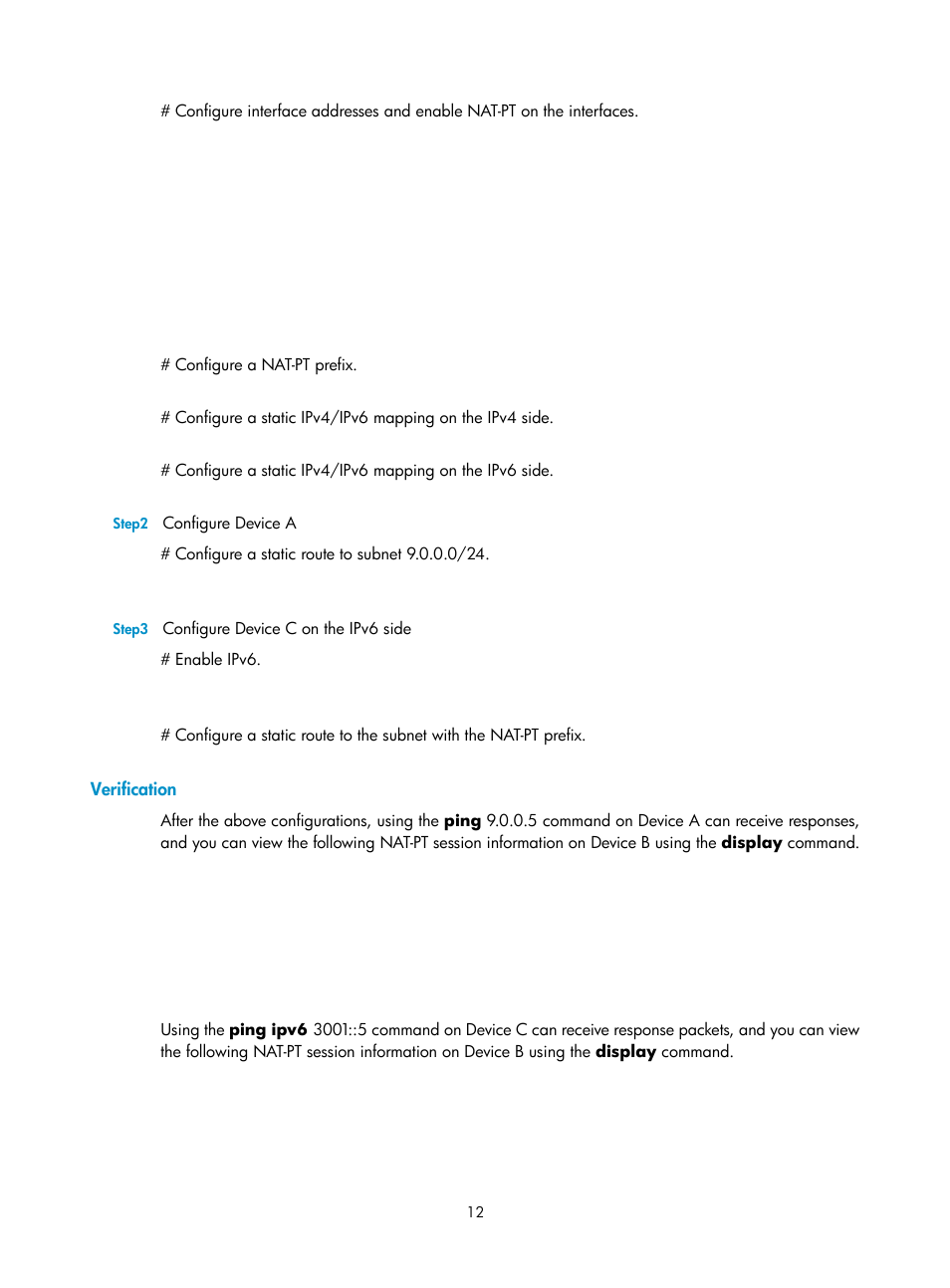 Verification | H3C Technologies H3C SecPath F1000-E User Manual | Page 197 / 198