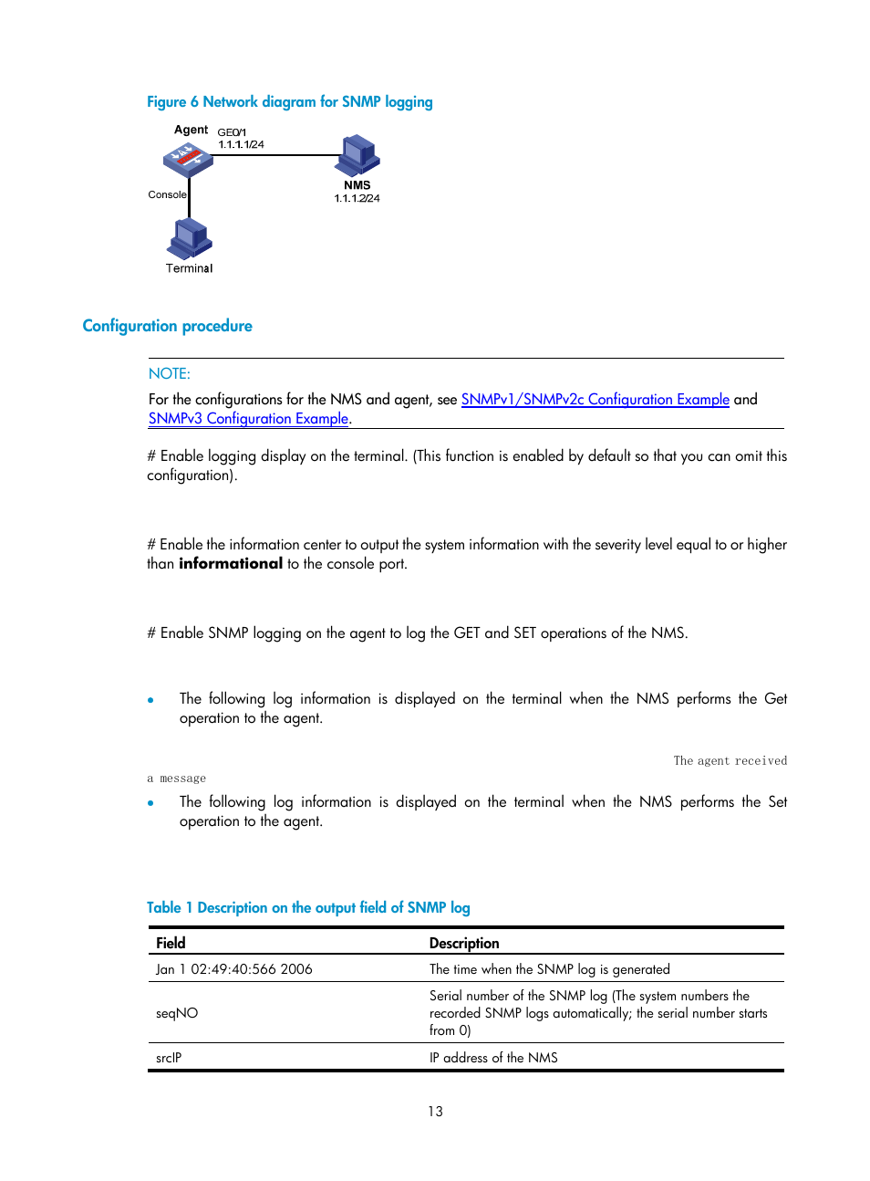 Configuration procedure | H3C Technologies H3C SecPath F1000-E User Manual | Page 163 / 326