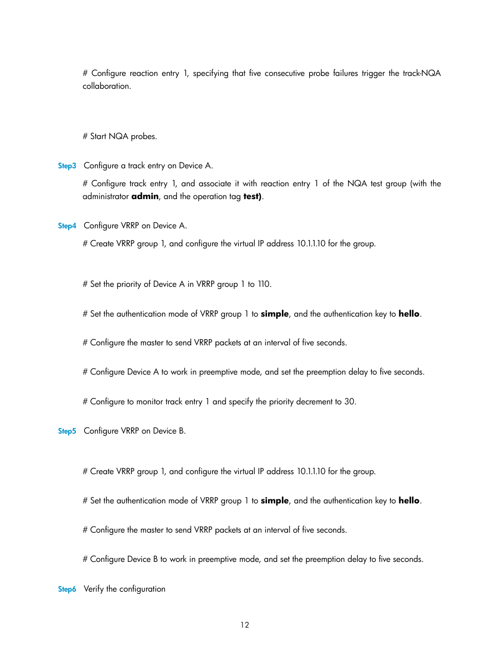 H3C Technologies H3C SecPath F1000-E User Manual | Page 295 / 326