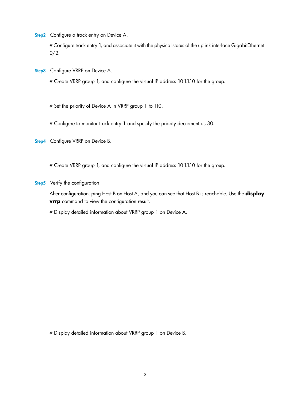 H3C Technologies H3C SecPath F1000-E User Manual | Page 314 / 326