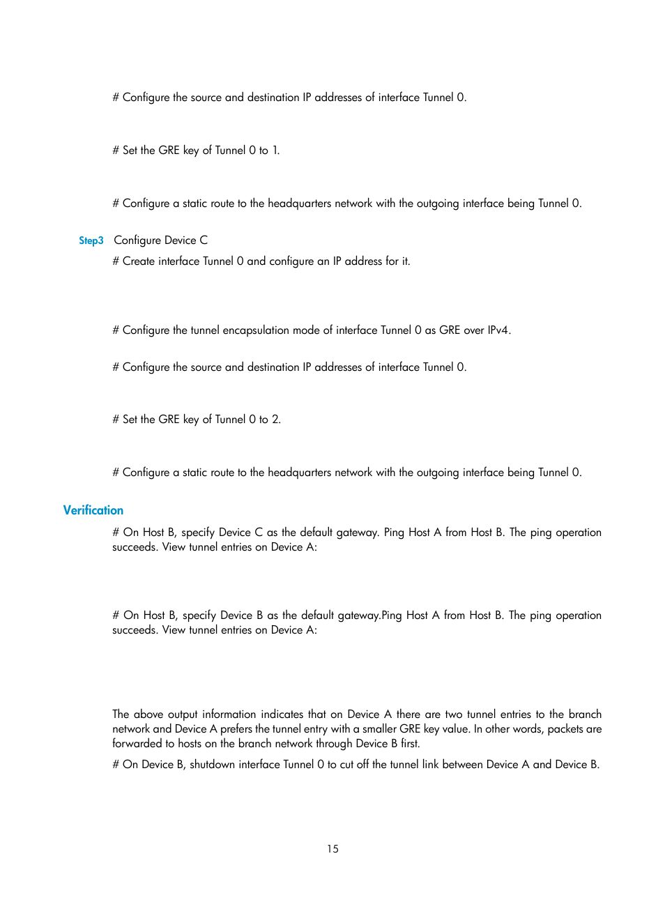 Verification | H3C Technologies H3C SecPath F1000-E User Manual | Page 31 / 80