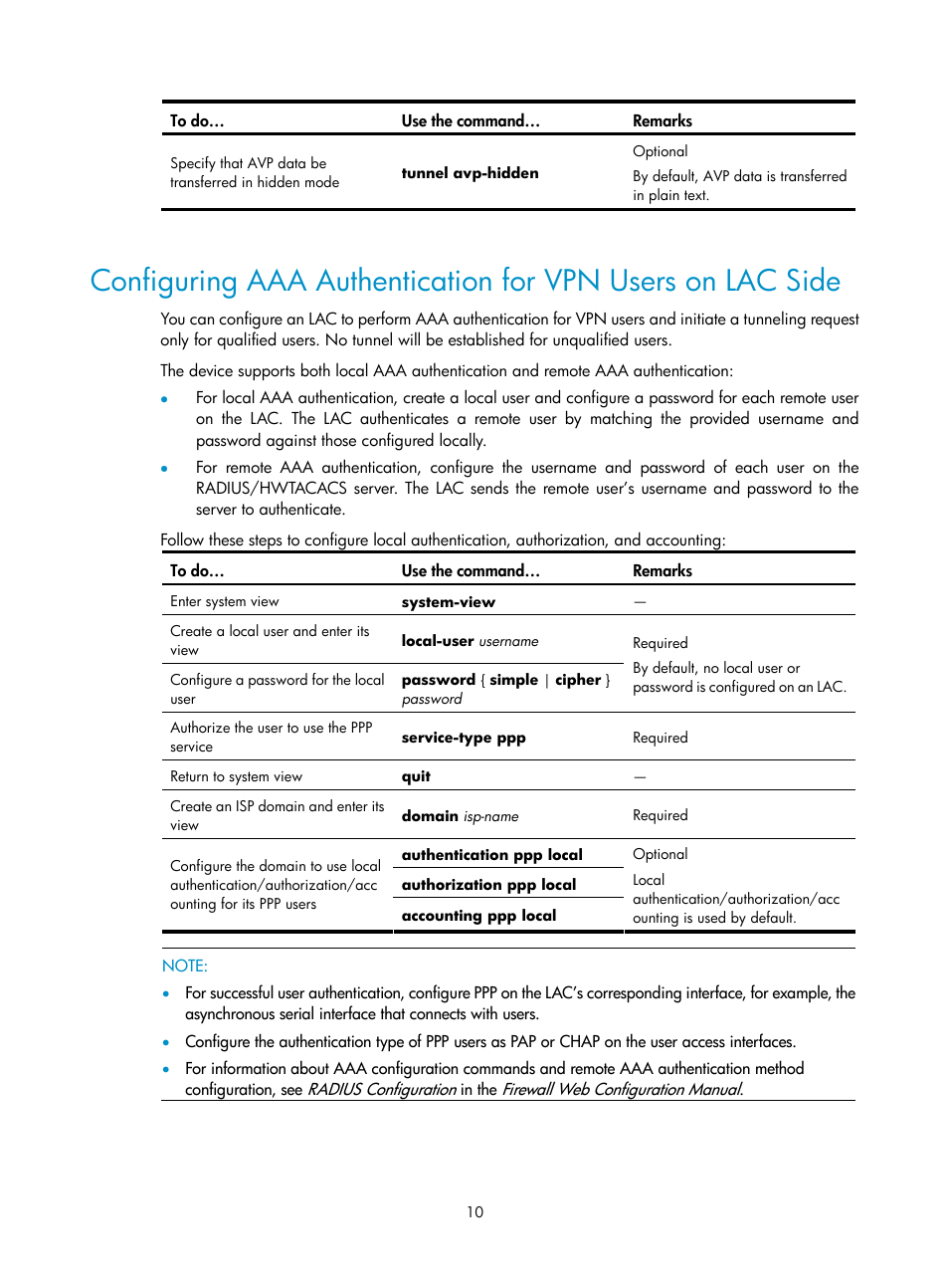 H3C Technologies H3C SecPath F1000-E User Manual | Page 43 / 80