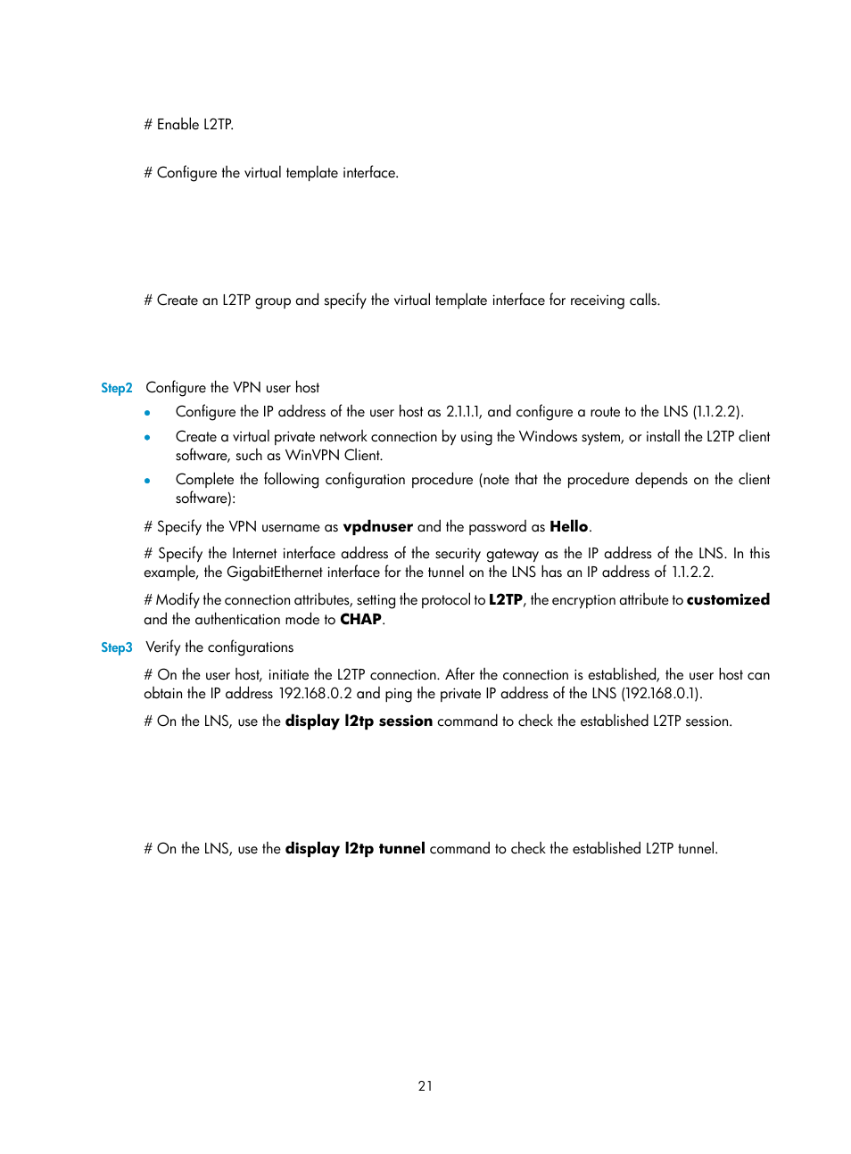 H3C Technologies H3C SecPath F1000-E User Manual | Page 54 / 80